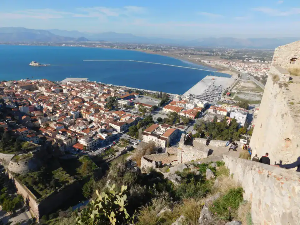 Ναύπλιο από το κάστρο
