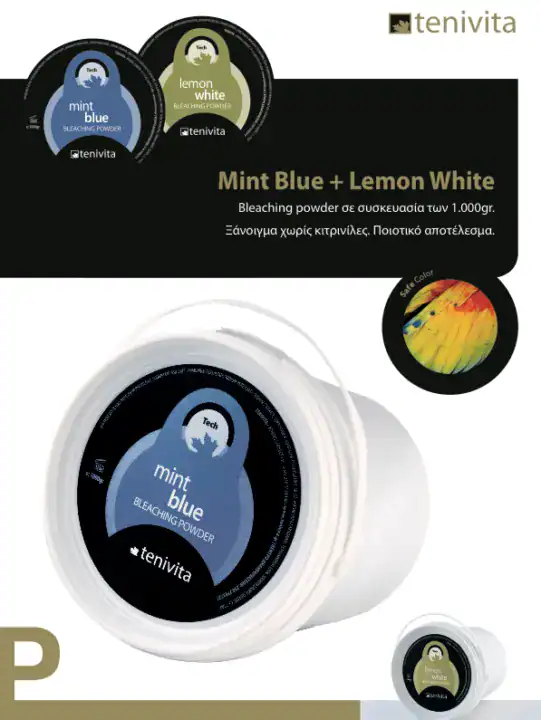 Teniivita – Mint Blue + Lemon White