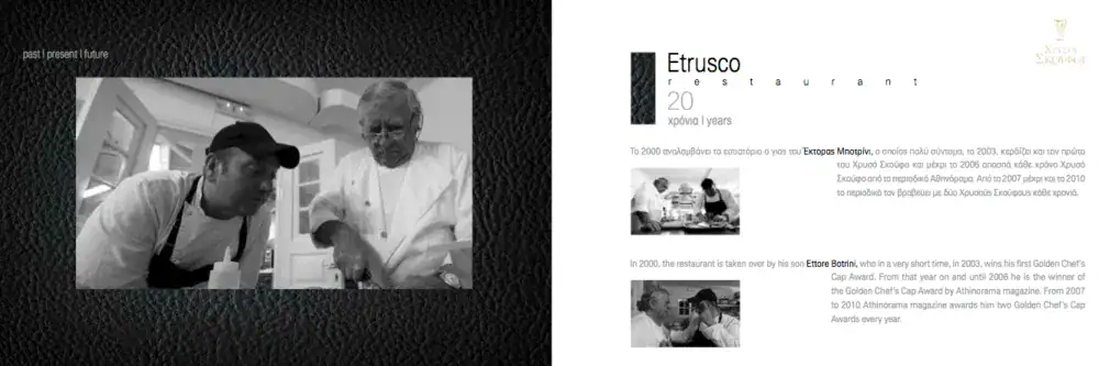 Etrusco – Μπροσούρα