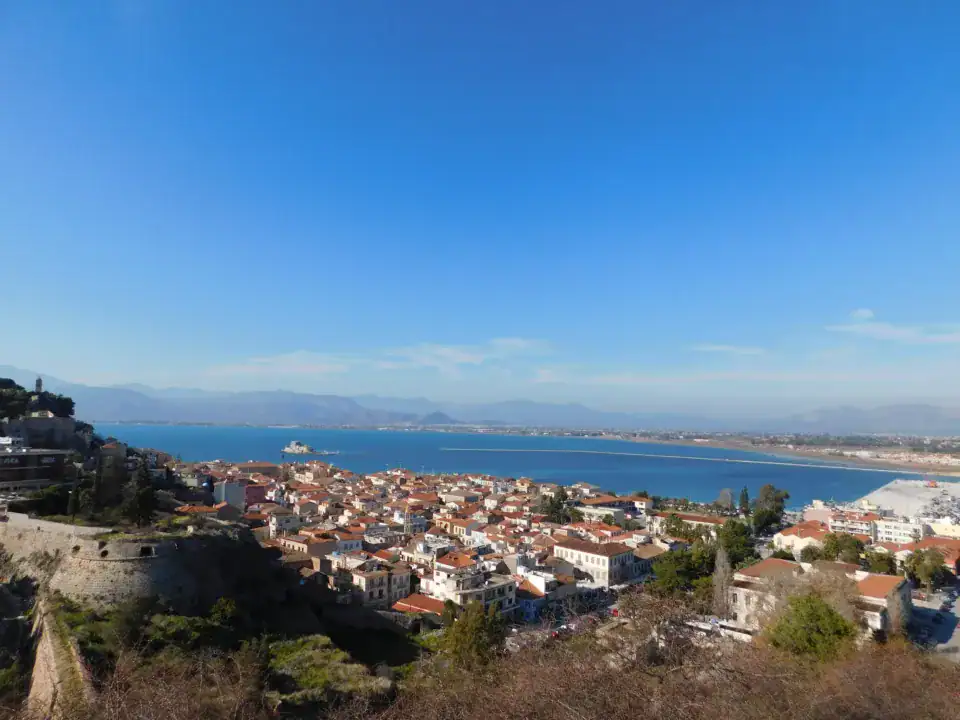 Πανοραμική θέα Ναυπλίου