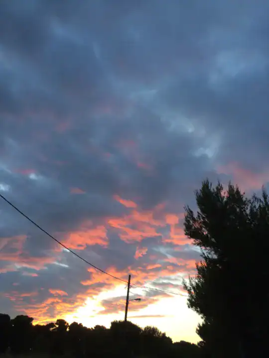 Ελέγη ανταύγεια στον ουρανό