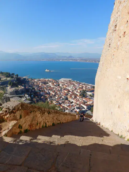 Θέα από τα τείχη